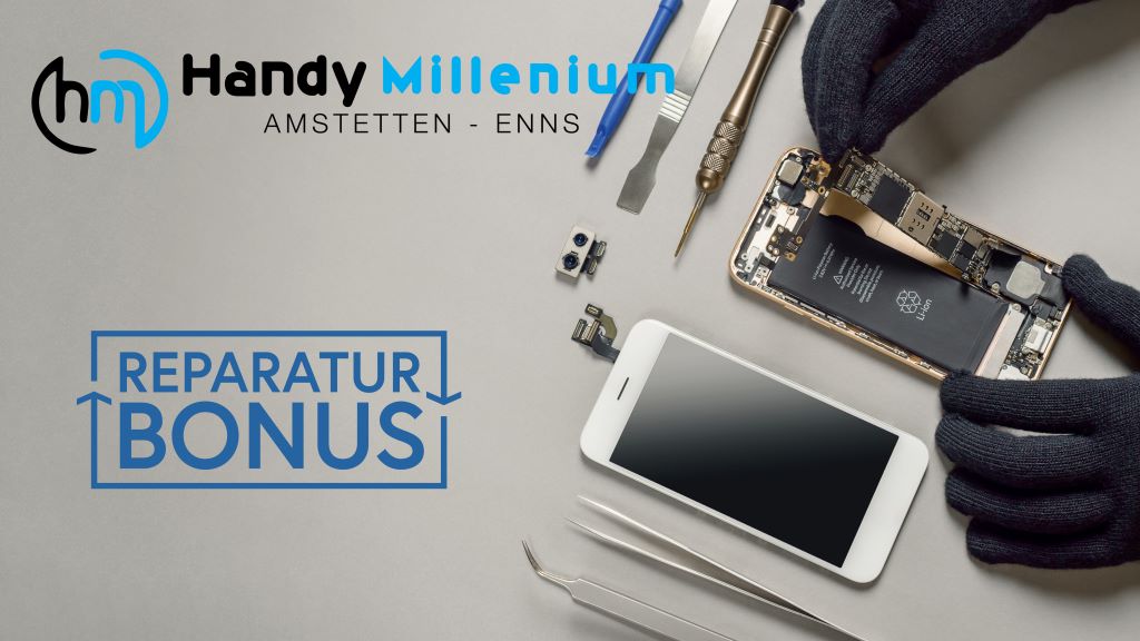 Reparatur von Handy wie Iphone, Samsung- Display und Akkutausch, Handy Millenium Amstetten